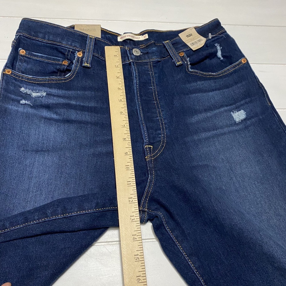 Levi’s Ribcage Straight Ankle Jean 33x27 - Picture 11 of 16